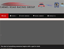 Tablet Screenshot of carmelroadracinggroup.com